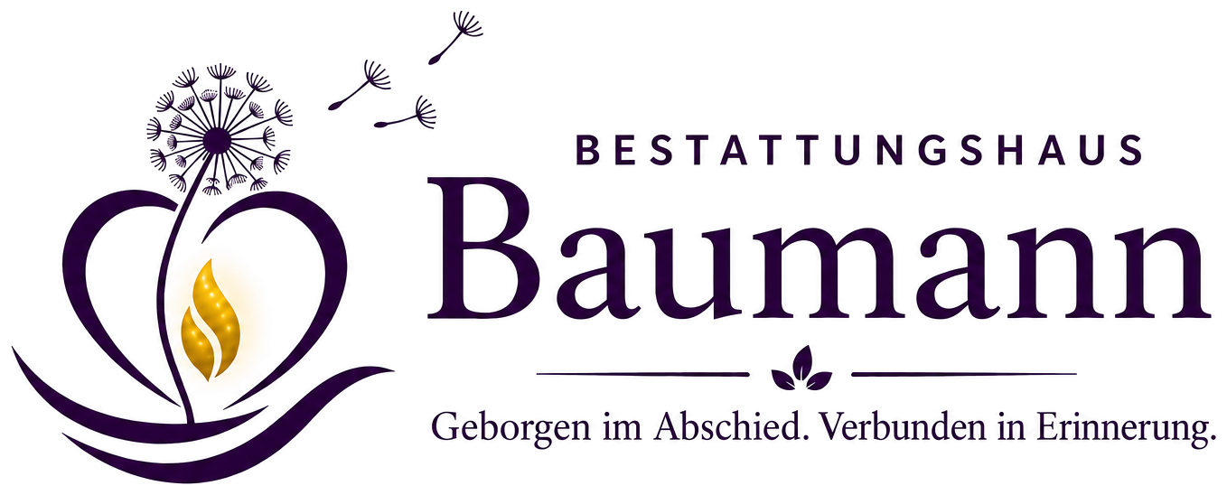 Bestattungshaus Baumann · Geborgen im Abschied. Verbunden in Erinnerung.
